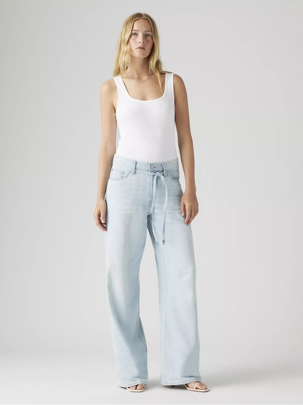 NWT Levi’s XL Baggy Straight Linen + Denim Women’s Jeans